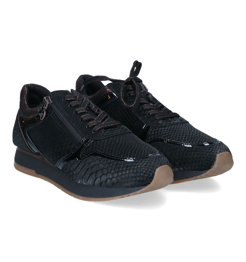 Tamaris Baskets casual en Taupe pour femmes (313131) - pour semelles orthopédiques