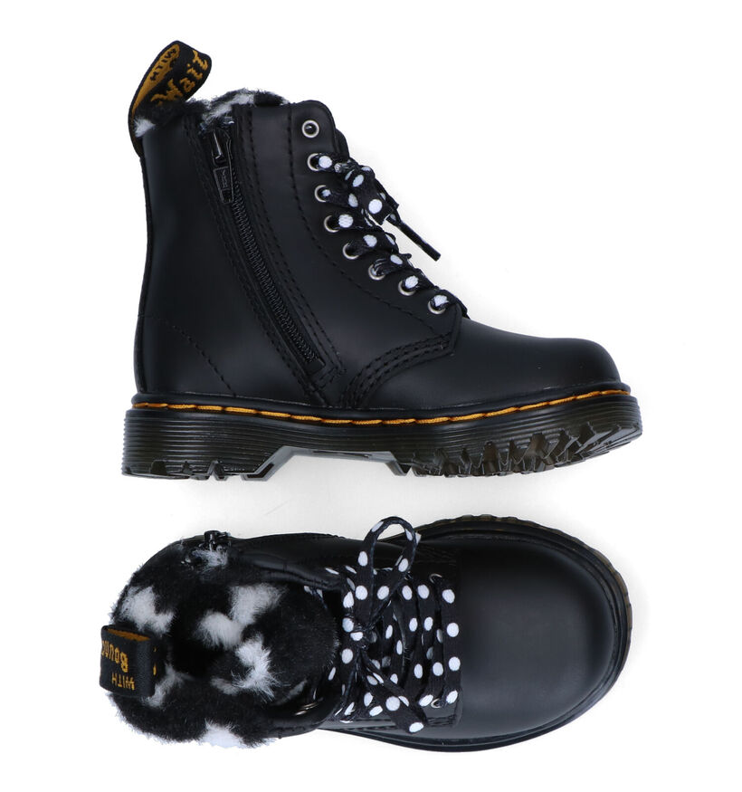 Dr. Martens 1460 Serena Bottines en Noir pour filles (294394)