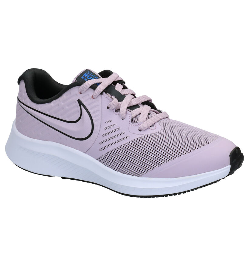 Nike Star Runner Baskets en Noir en textile (283833)