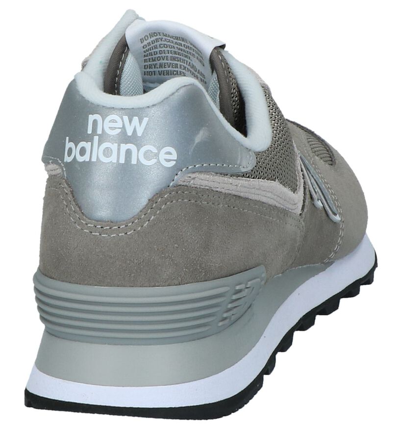 Grijze Lage Sportieve Sneakers New Balance ML 574, , pdp