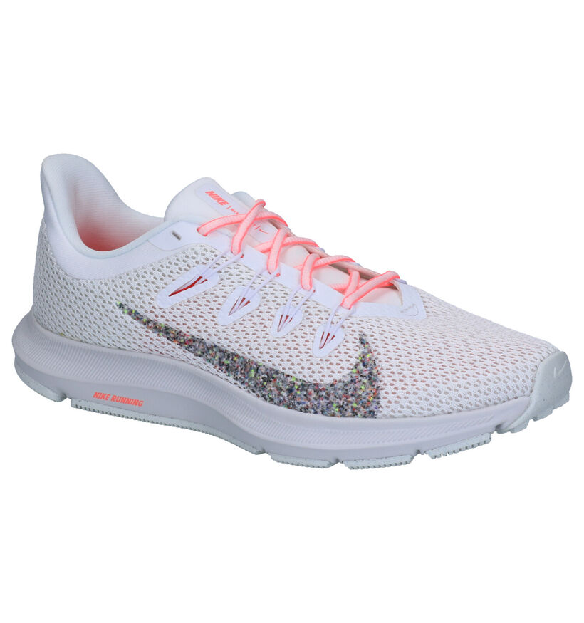 Nike Quest 2 Baskets en Blanc en textile (261681)