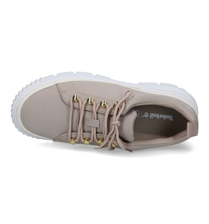 Timberland Greyfield Beige Veterschoenen voor dames (320593) - geschikt voor steunzolen