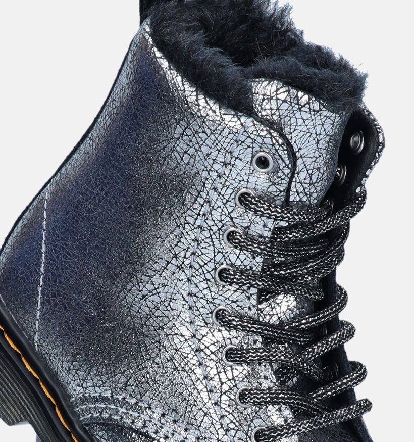 Dr. Martens 1460 Serena Boots en Argent pour filles (343771)