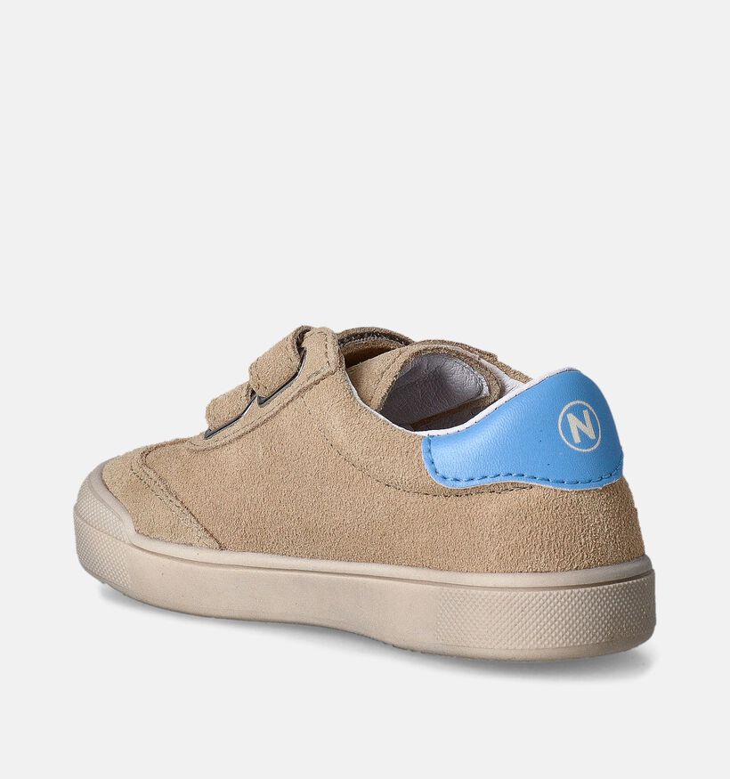 Naturino Riby Beige Velcroschoenen voor jongens (355496) - geschikt voor steunzolen