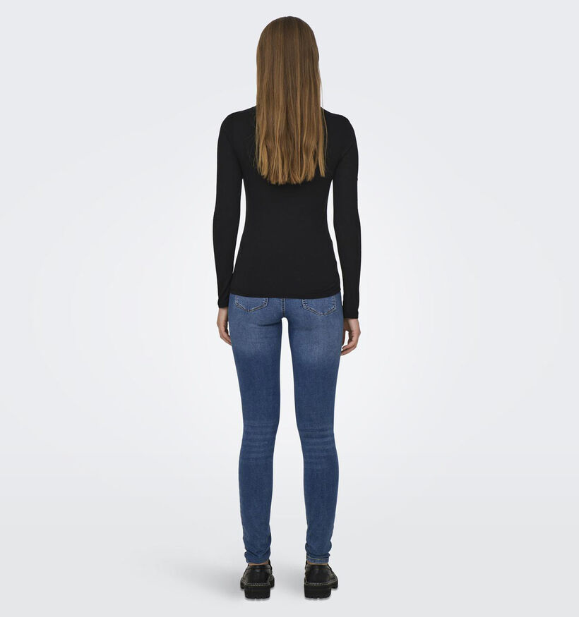JDY Suma T-shirt manches longues en Noir pour femmes (344152)