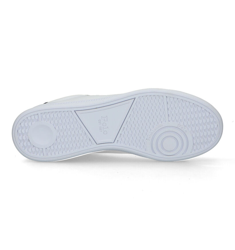 Polo Ralph Lauren HRT Court Chaussures à lacets en Blanc pour hommes (345306)