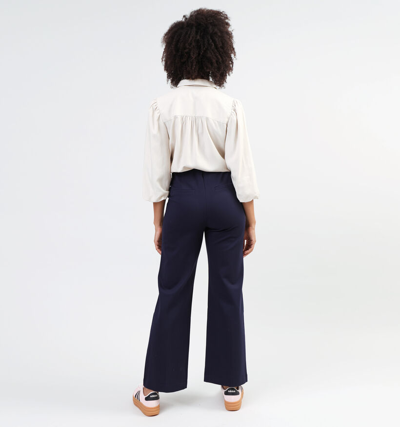 Minus Marcia Blauwe Wijde broek voor dames (348246)