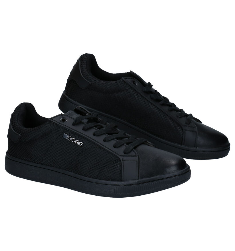 Björn Borg Chaussures à lacets en Noir en simili cuir (278761)