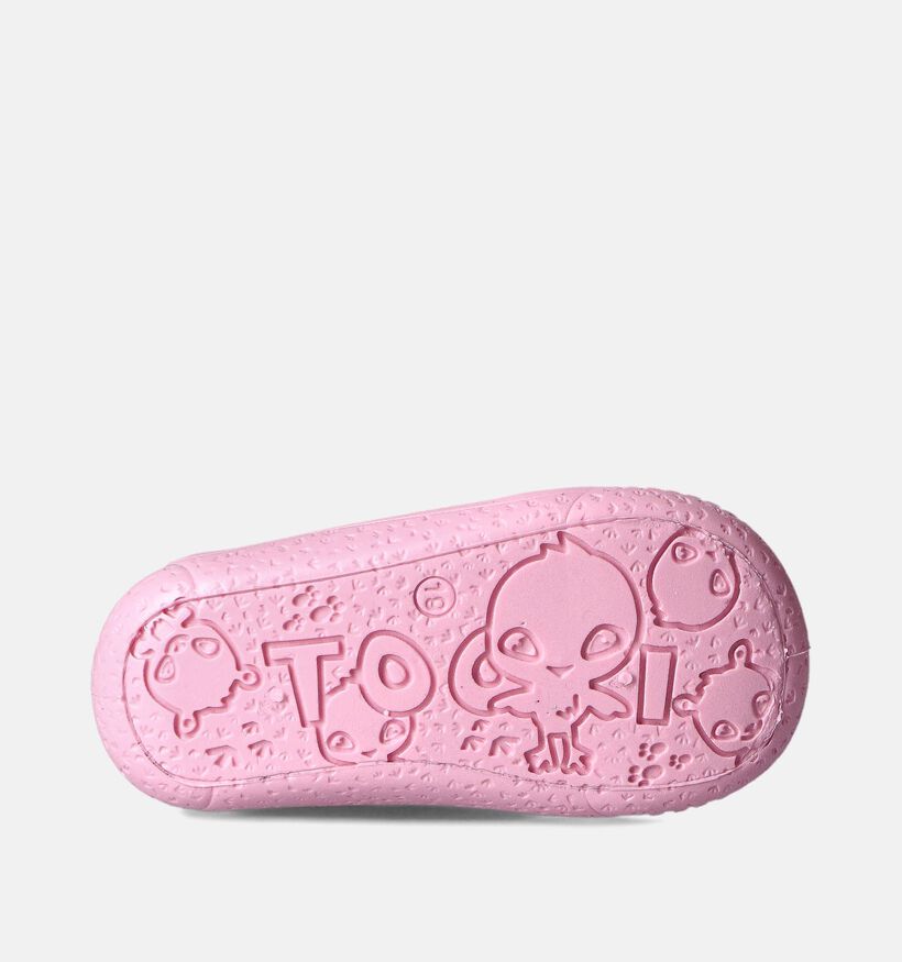 Milo en Mila Roze Pantoffels voor meisjes (358494) - geschikt voor steunzolen
