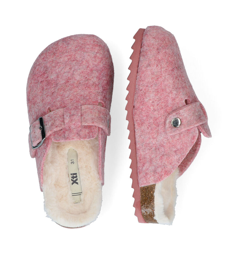 Xti Pantoufles ouvertes en Gris foncé pour filles (309292)