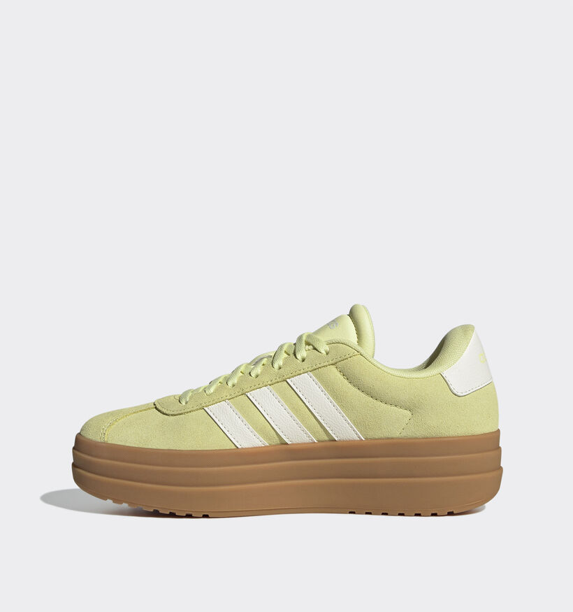 adidas VL Court Bold Baskets en Jaune pour femmes (350154)