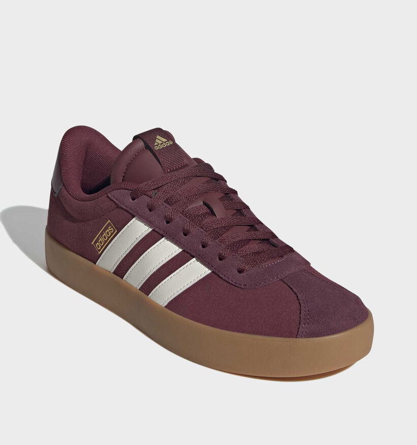 adidas VL Court 3.0 Bordeaux Sneakers voor dames (375332)