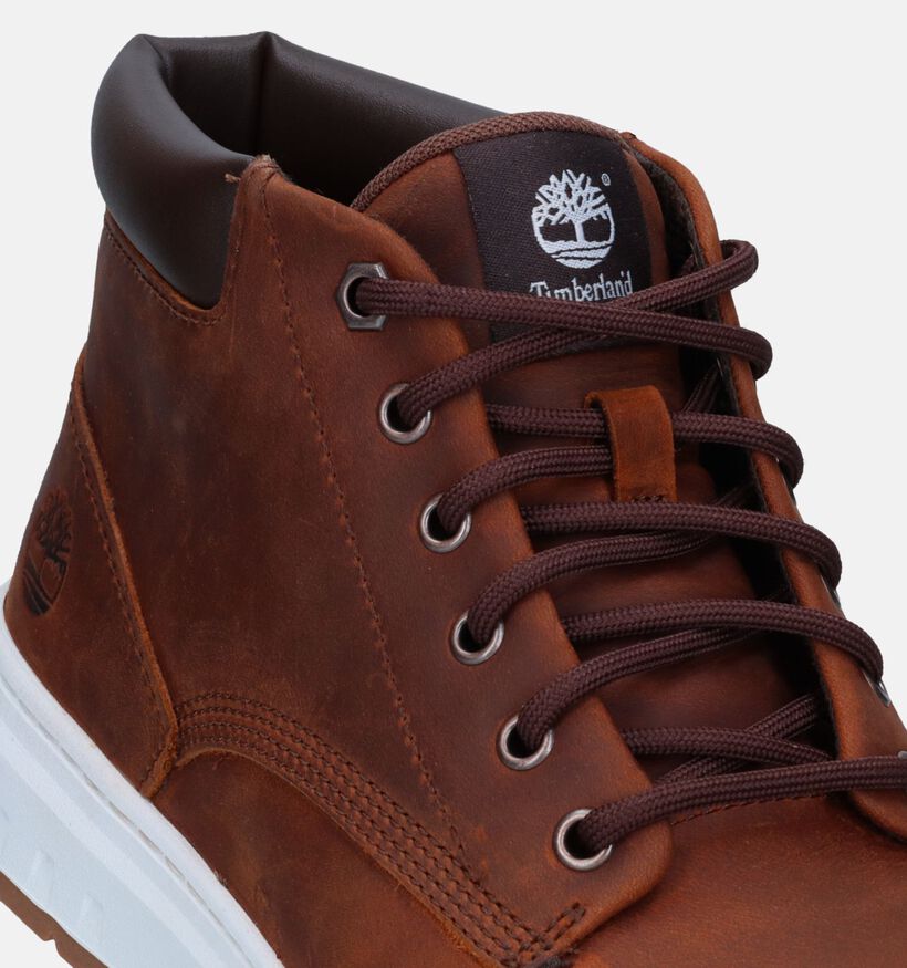 Timberland Maple Grove Bottines en Cognac pour hommes (328673) - pour semelles orthopédiques