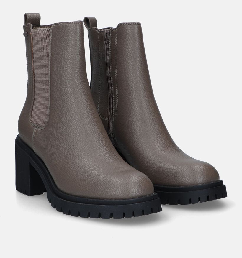 Esprit Bottines à talons en Taupe pour femmes (326979)