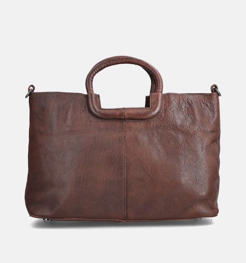 Bear Design Sac à main en Cognac pour femmes (365910)