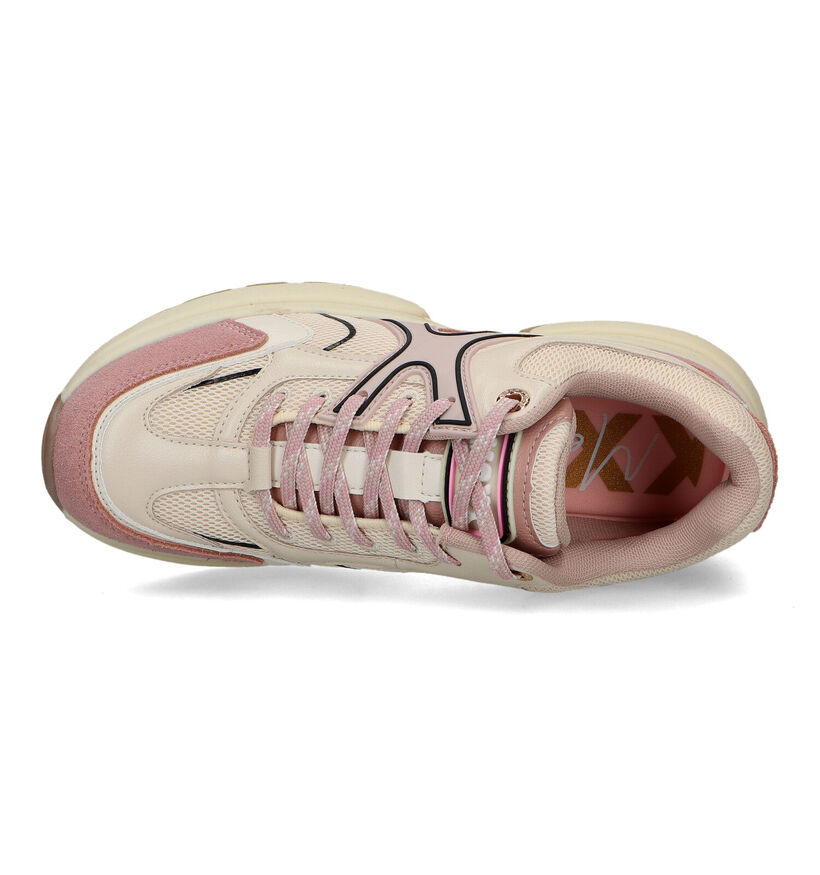 Mexx Loyce Roze Sneakers voor dames (319595) - geschikt voor steunzolen