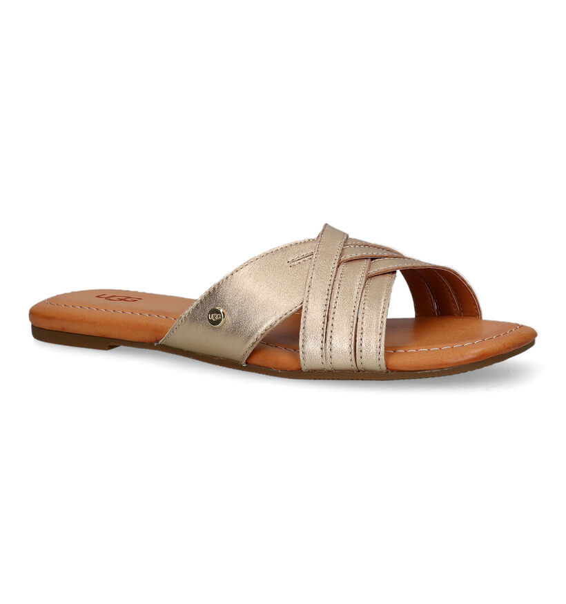 UGG Kenleigh Slide Gouden Slippers voor dames (336095)