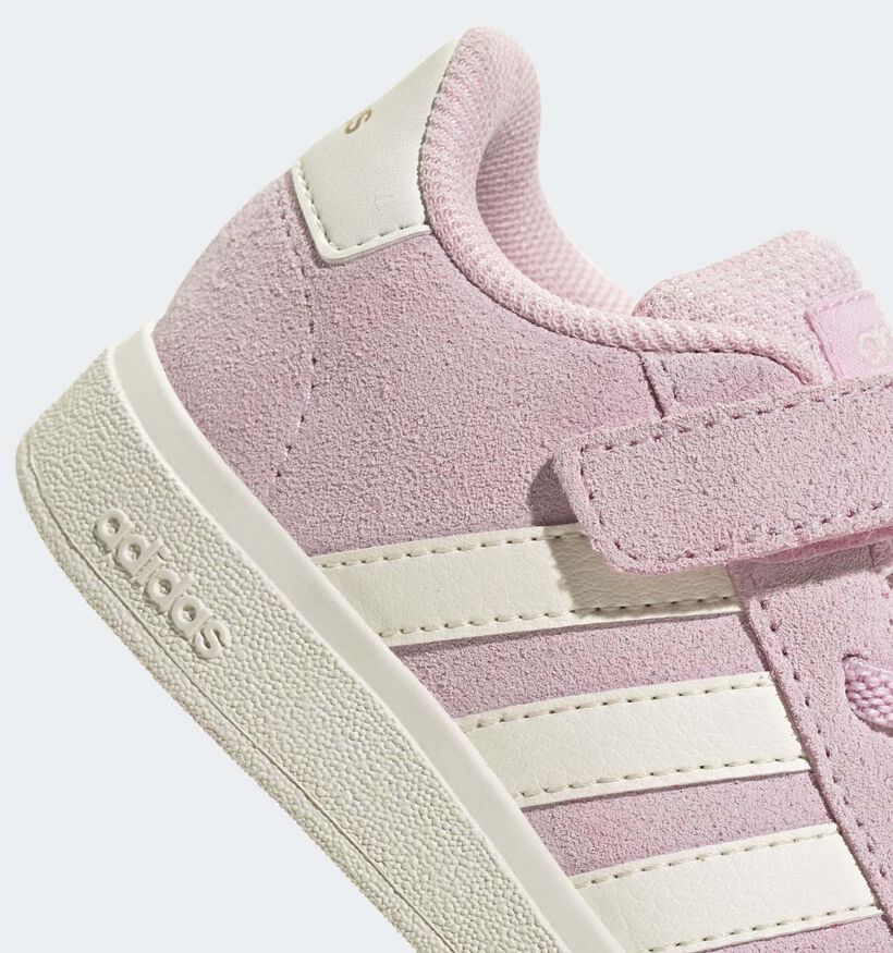 adidas Grand Court 00s Lichtroze Sneakers voor meisjes (359660) - geschikt voor steunzolen