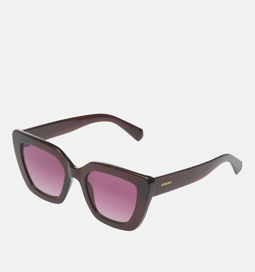 Komono Serena Ruby Bruine Zonnebril voor dames (377341)