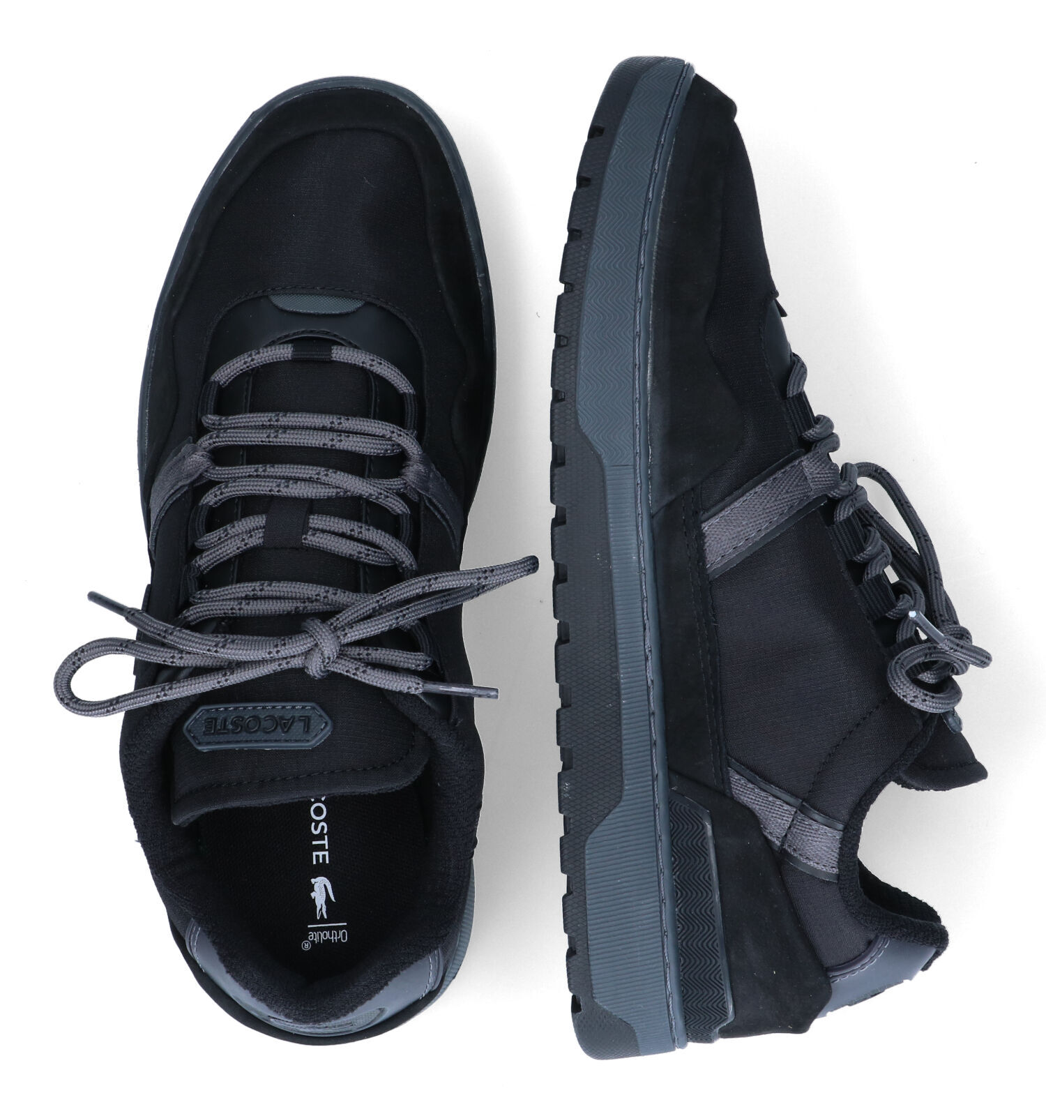 Lacoste schoenen zwart hotsell heren