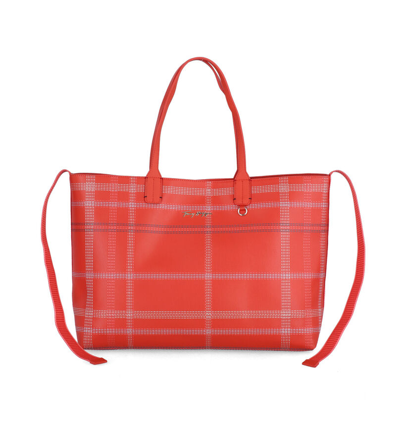 Tommy Hilfiger Iconic Tommy Tote Shopper en Rouge pour femmes (311120)