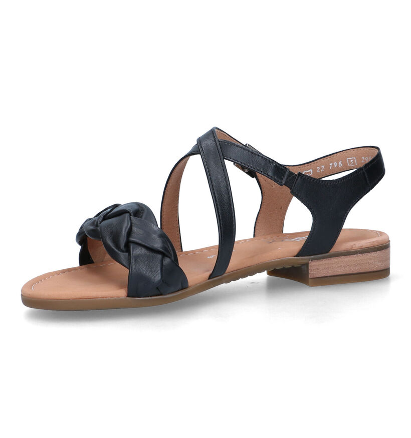 Comfort Sandales plates en Noir pour femmes (323264)