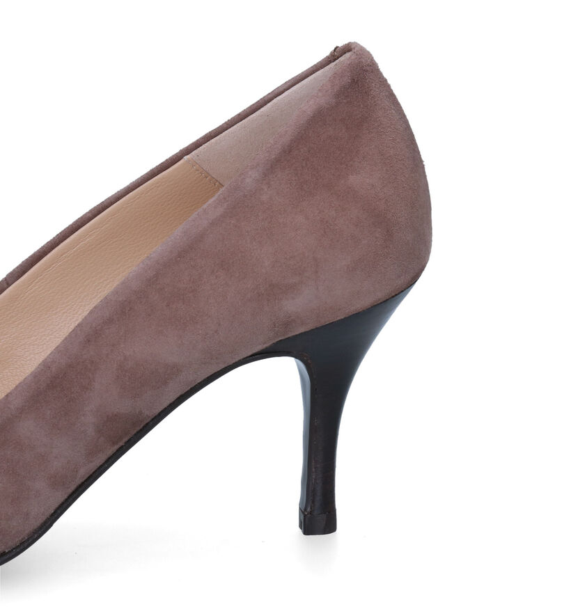 Zinda Escarpins classiques en Taupe pour femmes (309869)