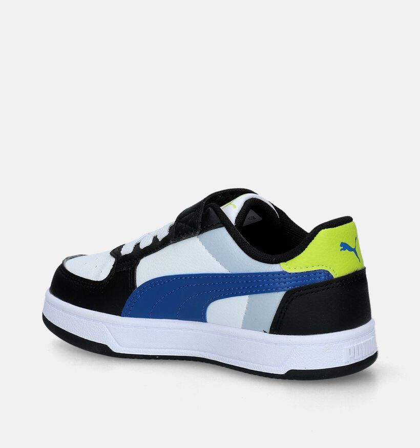 Puma Caven 2.0 Block AC Kaki Sneakers voor jongens, meisjes (350383)