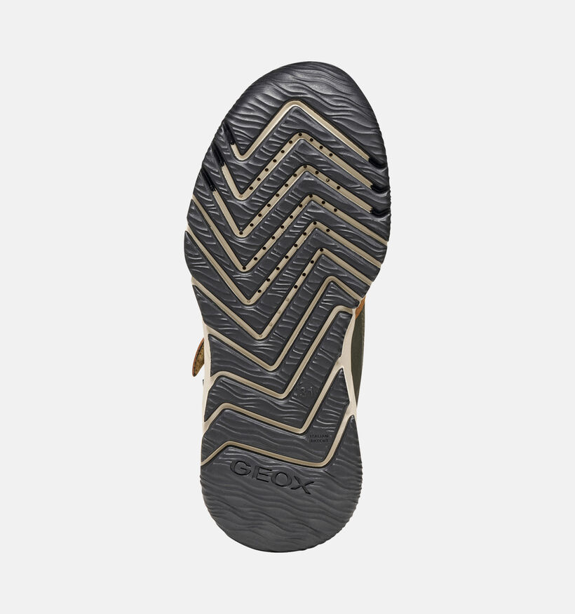 Geox Flexyper Chaussures hautes en Marron pour garçons (361954) - pour semelles orthopédiques