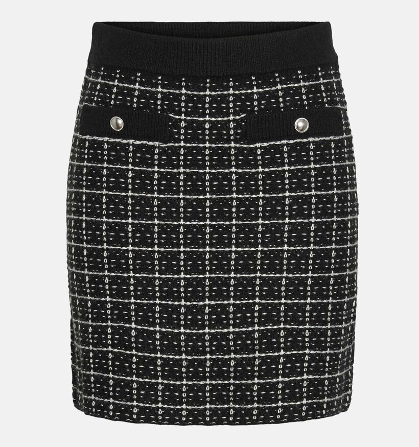 Pieces Nilja Zwarte Korte rok voor dames (346558)