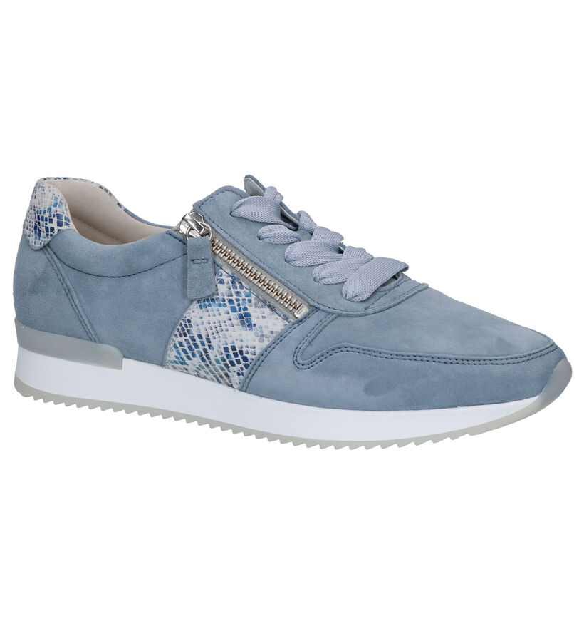 Gabor Best Fitting Chaussures en Bleu en nubuck (271687)