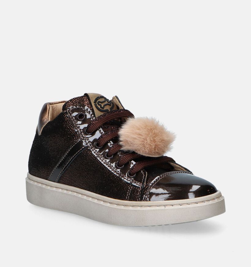STONES and BONES Flory Bronzen Bottines voor meisjes (345820) - geschikt voor steunzolen