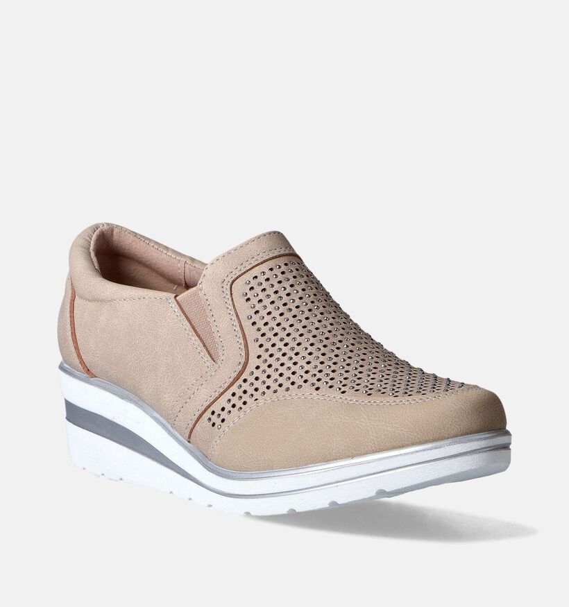 Soft Comfort Beige Slip-ons voor dames (357631)