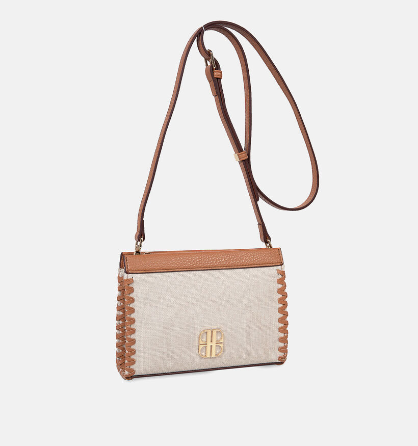 Laurent David Brooke 942 Cognac Crossbody tas voor dames (357990)
