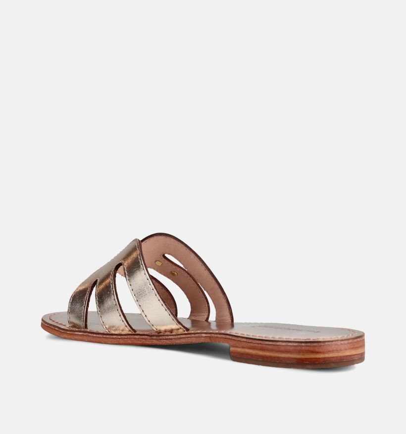 Les Tropeziennes Damia Gouden Slippers voor dames (373213)