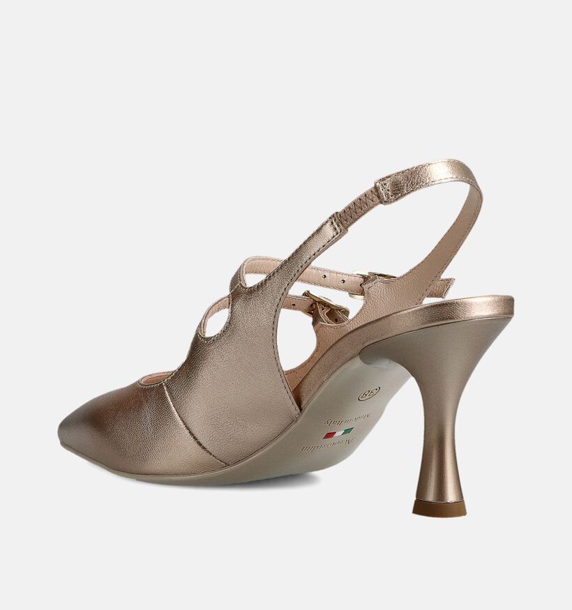 NeroGiardini Gouden Slingback Pumps voor dames (370761)