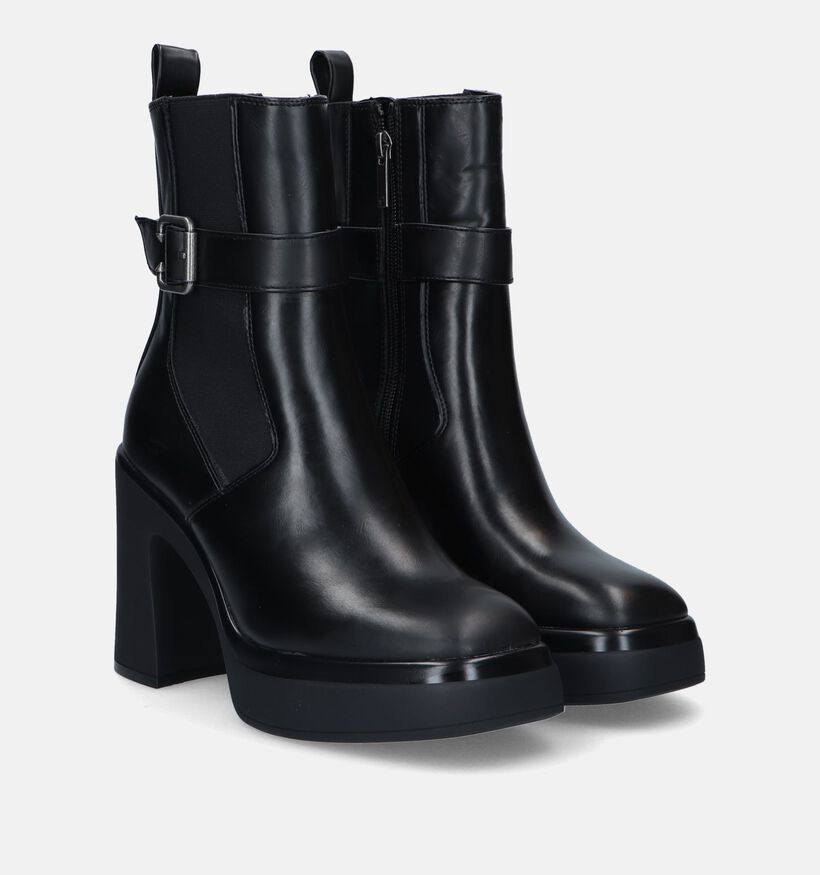 Tamaris Bottes avec plateau en Noir pour femmes (328391)