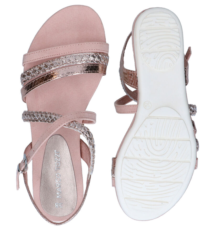 Marco Tozzi Beige Sandalen in kunstleer (289618)