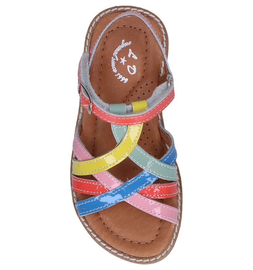 Multicolor Sandalen Little David Rainbow in lakleer (247641)