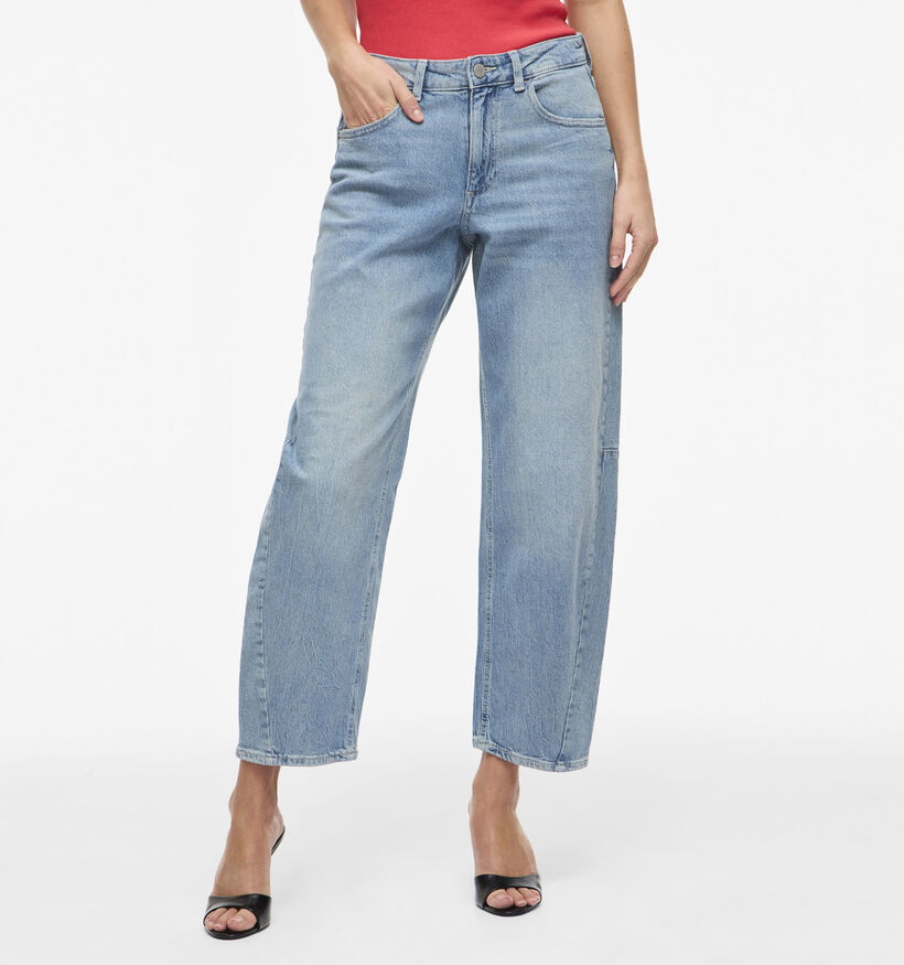 Vila Brook 7/8 Barrel Jeans en Bleu pour femmes (374278)