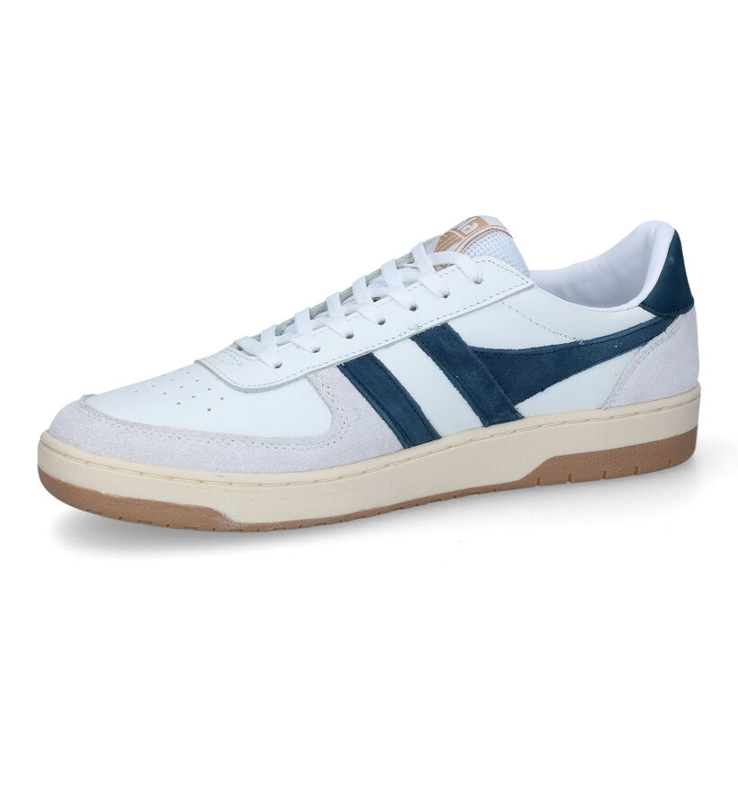 Gola Hawk Witte Sneakers voor heren (336345) - geschikt voor steunzolen