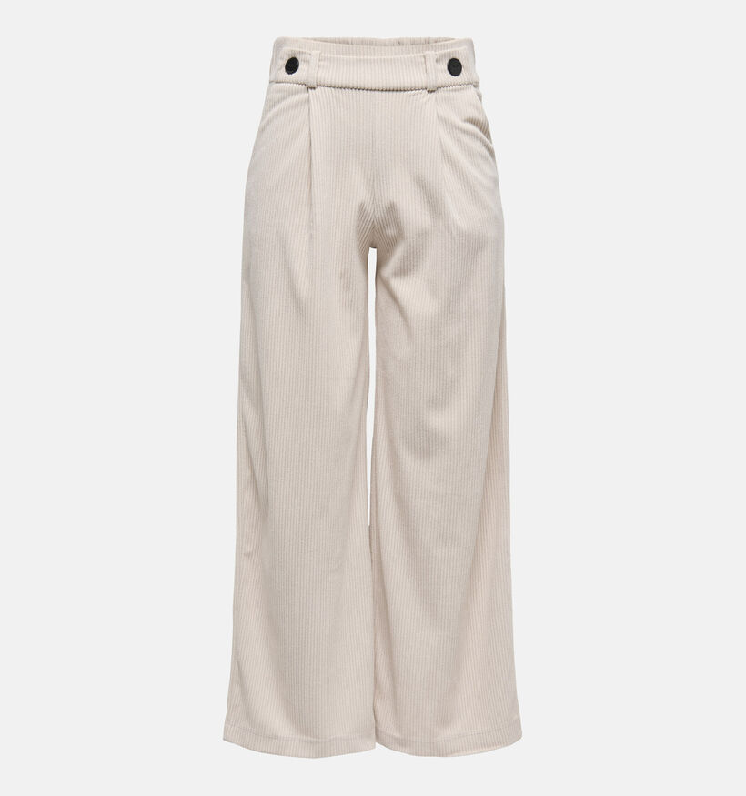 JDY Geggo Cord  Pantalon classique en Beige pour femmes (359939)
