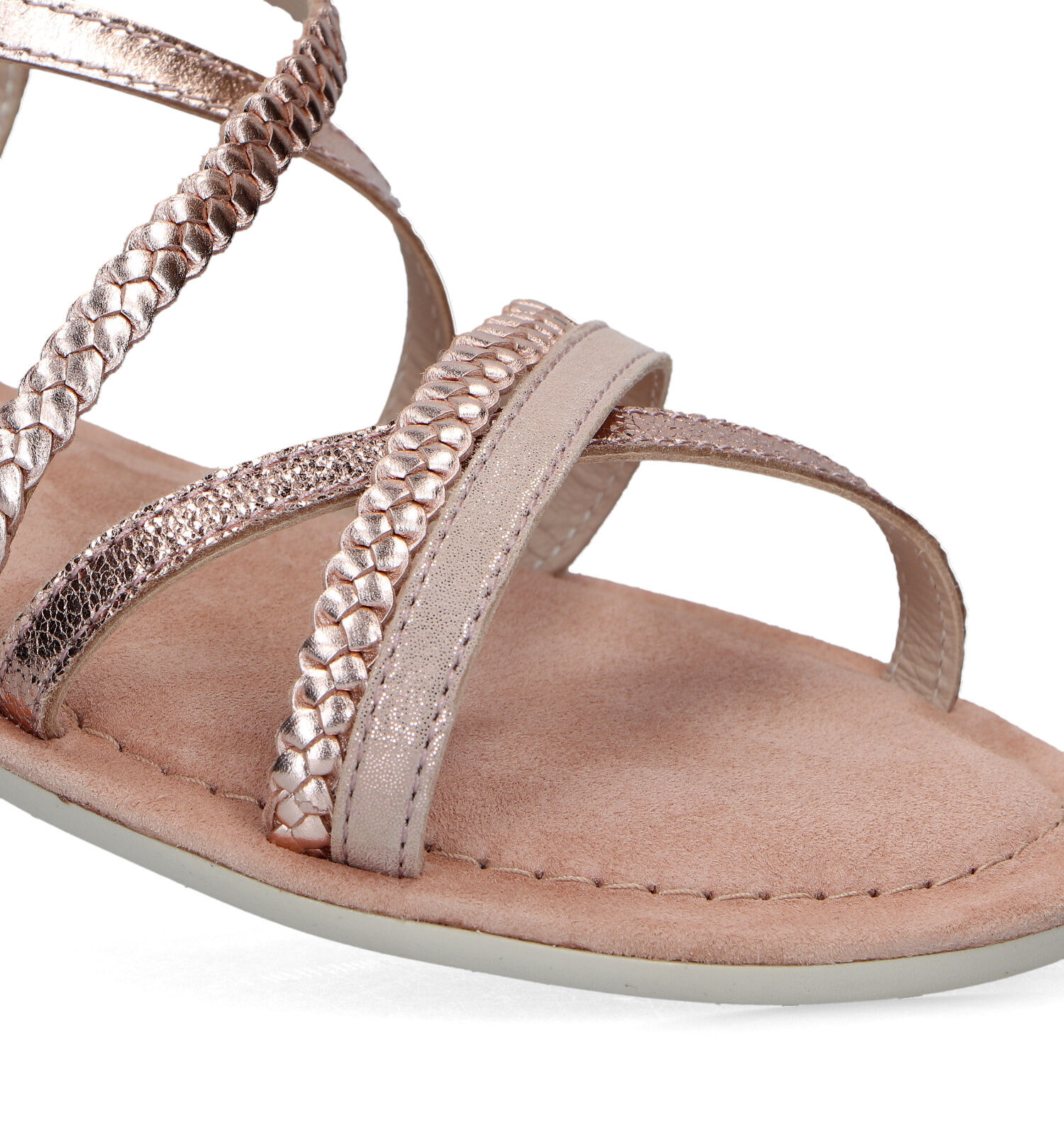 Tamaris Sandales plates en Rose Femmes Sandales en ligne sur TORFS.BE