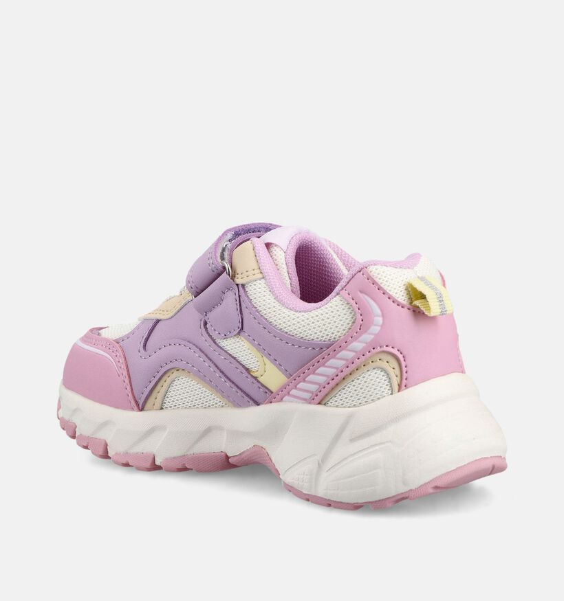 Milo & Mila Baskets basses en Rose pour filles (370828)