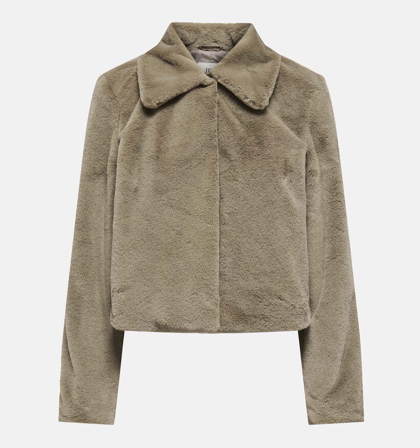 JDY Macy Life  Manteau court en Beige pour femmes (359929)