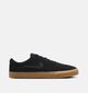 Nike Charge Suede Baskets basses en Noir pour hommes (359899) - pour semelles orthopédiques