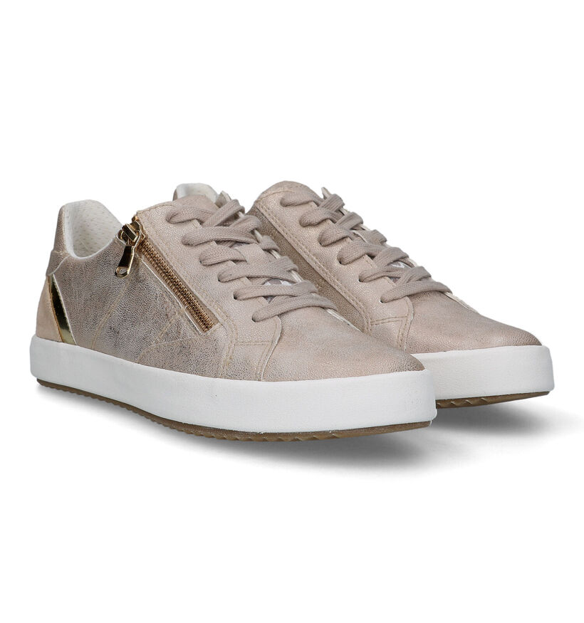 Geox Blomiee Gouden Sneakers voor dames (320103)