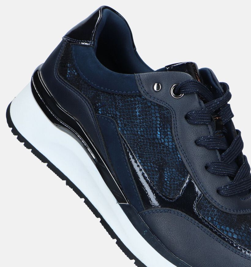 Marco Tozzi Blauwe Sneakers voor dames (339419)