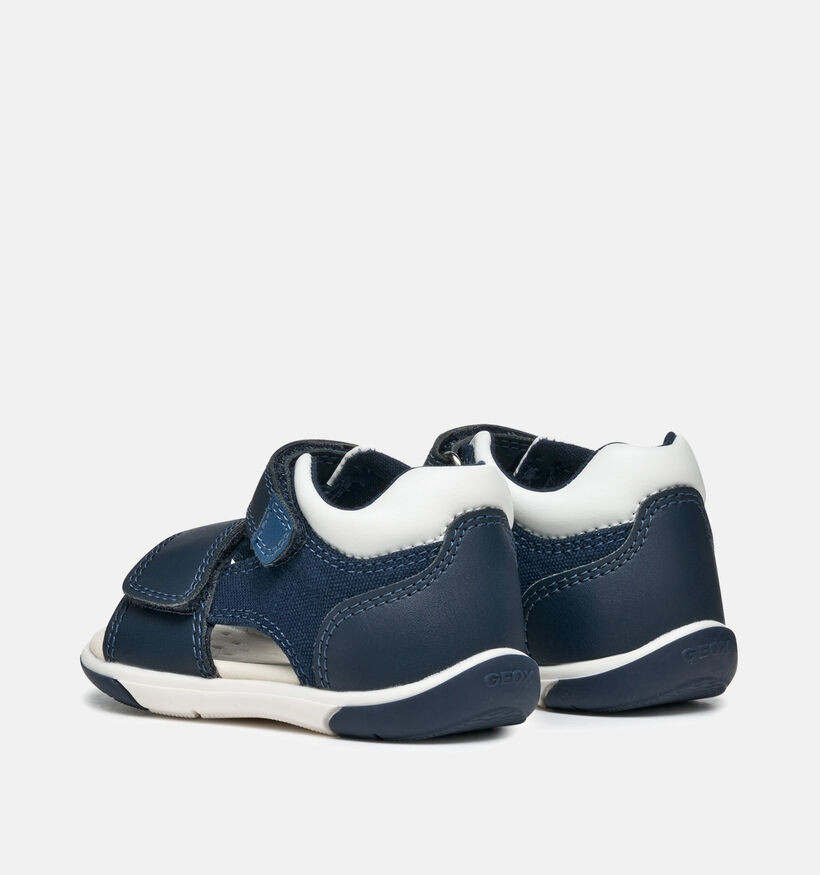 Geox Sandales pour b&eacute;b&eacute; en Bleu fonc&eacute; pour gar&ccedil;ons (370132)