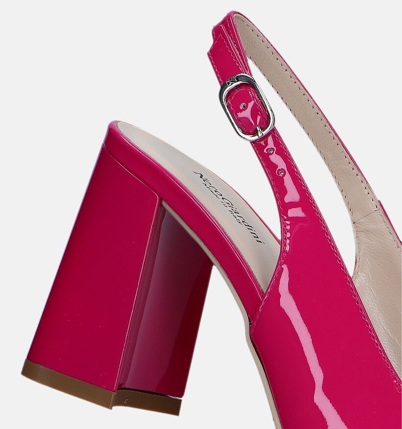 NeroGiardini Escarpins slingback en Fuchsia pour femmes (339461)
